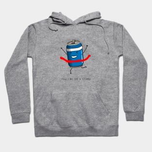 cute soda can champion Hoodie